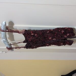 bebe Burgundy Lace Bralette